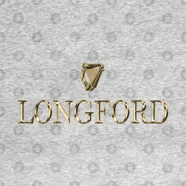 Longford Ireland Classic Irish Harp Design by Ireland